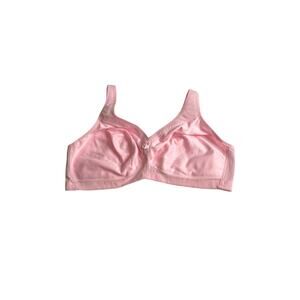 Glamorise bra size 44D pink wire free 2019KH comfort full coverage